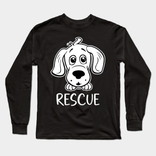 Dog Rescue Long Sleeve T-Shirt